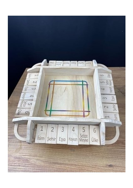 Eğitici Kelime Oyun Seti, Isim Şehir Eşya Oyunu, Zar ve Kum Saati ile Türkçe Kelime Oyunu fiyatları