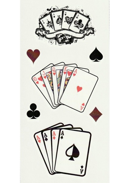 Iskambil Geçici Vücut Dövmesi