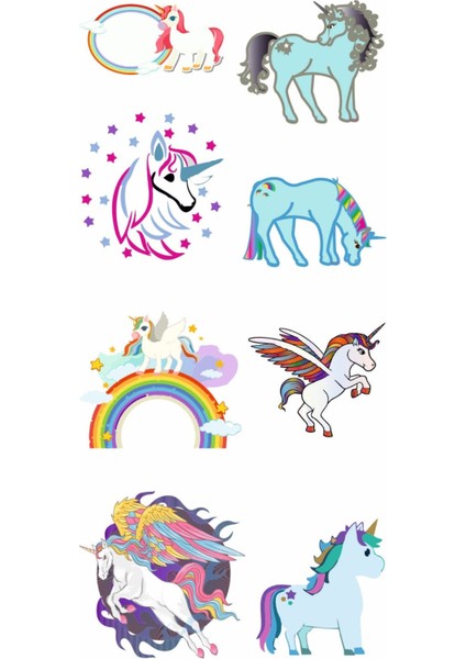 Unicorn Geçici Vücut Dövmesi