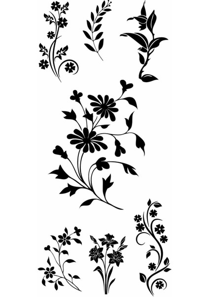 Bitkisel Geçici Vücut Dövmesi