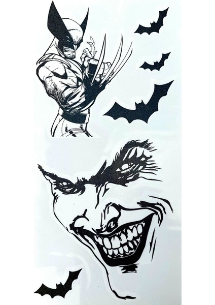 Joker Geçici Dövme