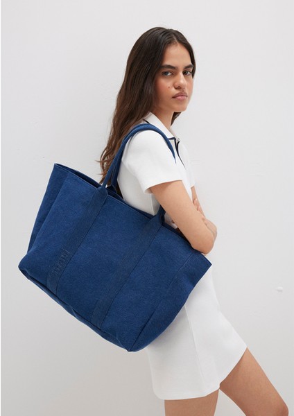 Denim Omuz Çantası 1913493-10241