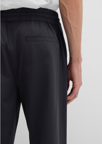 Siyah Spandex Spor Pantolon 0010464-71379
