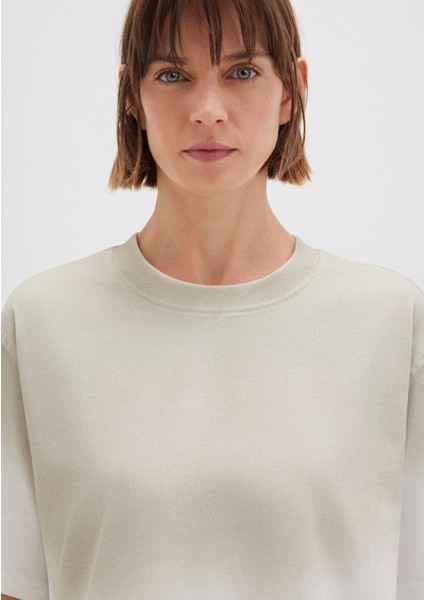 Degrade Bej Tişört 1613396-70057