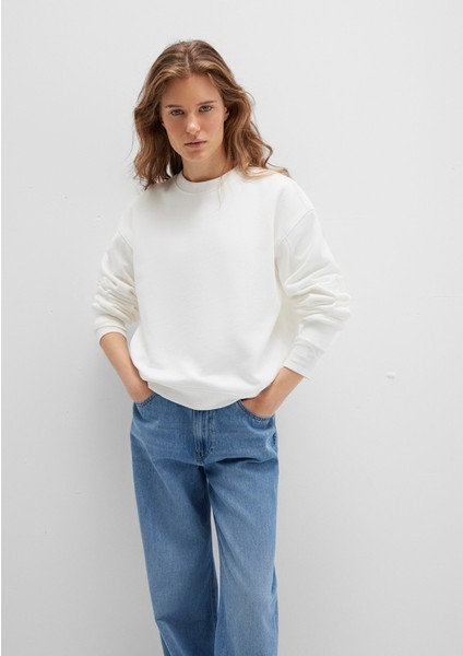 Bisiklet Yaka Ekru Sweatshirt 1S10358-70057 fiyatları