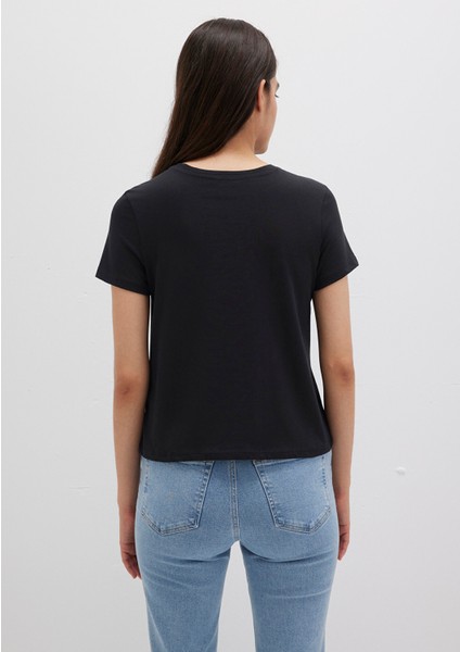 Siyah Basic Tişört 1613536-900 fırsatları