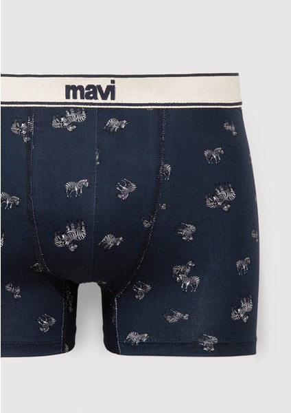 Zebra Baskılı Lacivert Boxer 0911981-26828 fiyatları