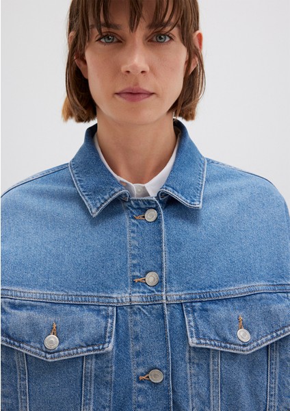 Luna 90LAR Indigo Mavisi Jean Ceket 1110177-90545