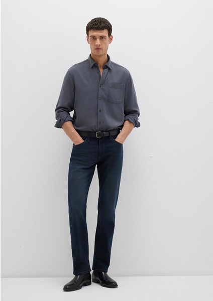 Antrasit Tencel TM Liyosel Gömlek 0211647-80106 fiyatları