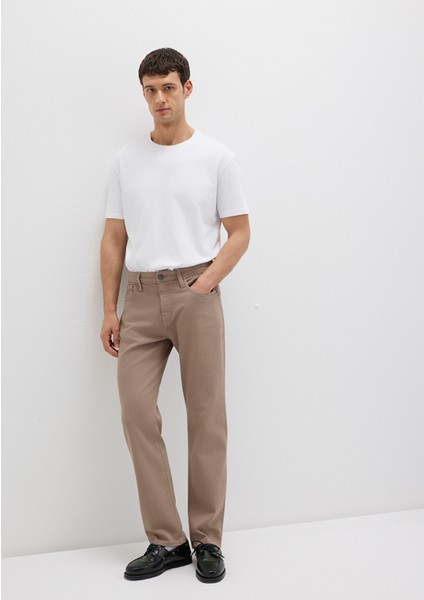 Lisbon Bej Denim Gabardin Pantolon 0010039-90681 fiyatları