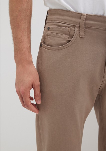 Lisbon Bej Denim Gabardin Pantolon 0010039-90681