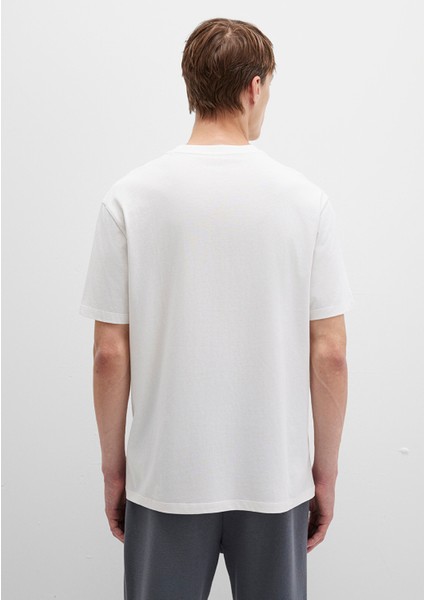 Mavi Baskılı Ekru Tişört 0612840-70057 indirimleri