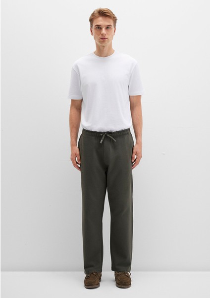 Haki Örme İnterlok Pantolon 0010521-71545 modelleri
