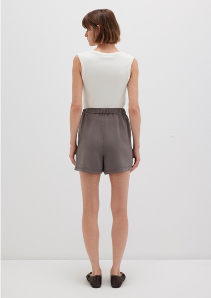 Tencel TM Liyosel Gri Şort 1410195-70133 indirimleri