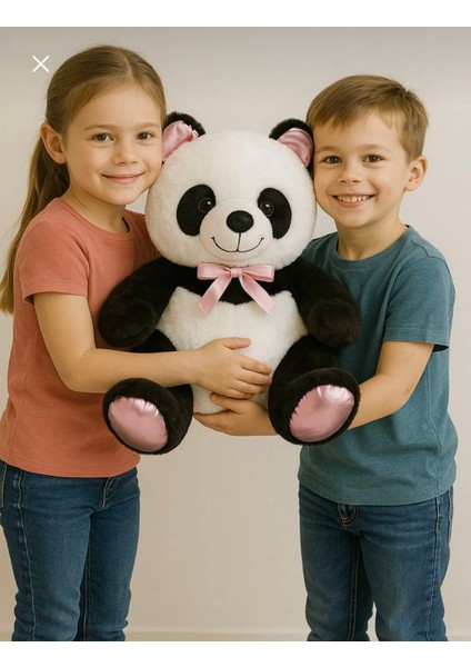 Pembe Kurdaleli Panda 50 cm fiyatları