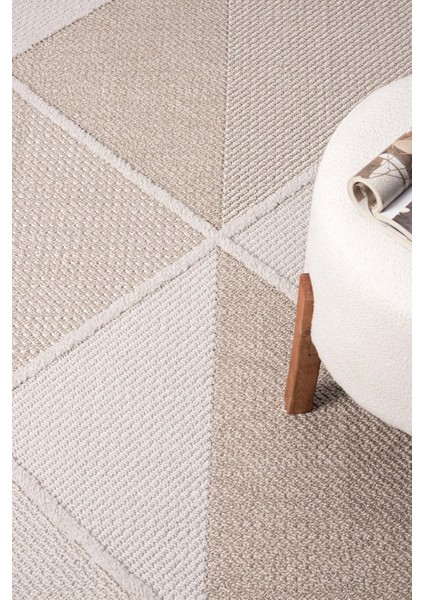 Bej Krem Saçaklı Dokuma Halı Oturma Odası Salon Halısı fiyatları