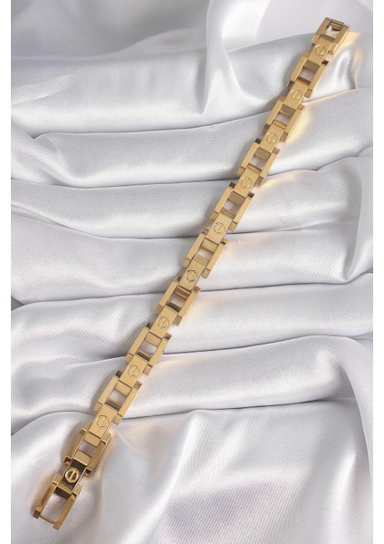 316L Çelik Gold Renk Unisex Bileklik fiyatları