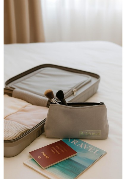 Seyahat Makyaj Organizatörü Makyaj Çantası, Çok Fonksiyonlu Kozmetik Çanta Düğün Nişan fırsatları