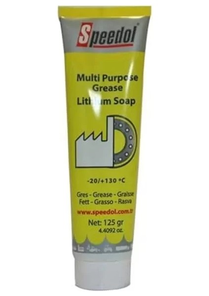 Lityum Sabunlu Çok Maksatlı Tüp Gres 125 gr fiyatları