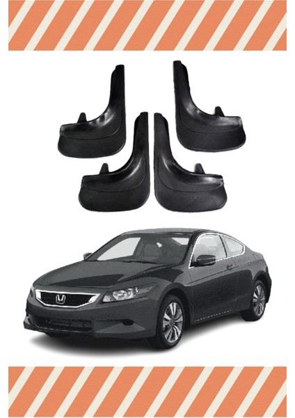 Honda Accord 2008-2012 4'lü Tozluk Çamurluk Paçalık