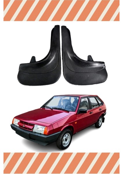 Lada Samara Tüm Kasalar Sports Yazılı 2'li Tozluk Çamurluk Paçalık