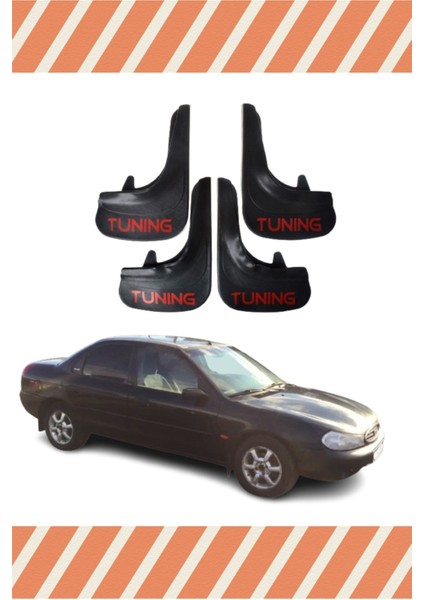 Db Ford Mondeo 1997-2001 Racing Yazılı 4'lü Tozluk Çamurluk Paçalık