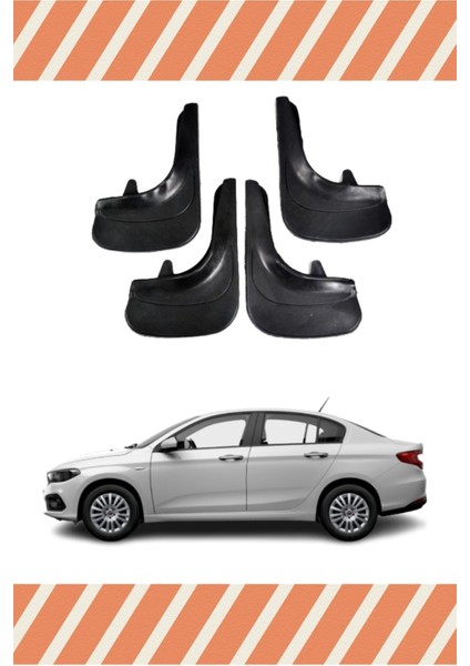 Fiat Egea Sd Tüm Kasalar 4'lü Tozluk Çamurluk Paçalık