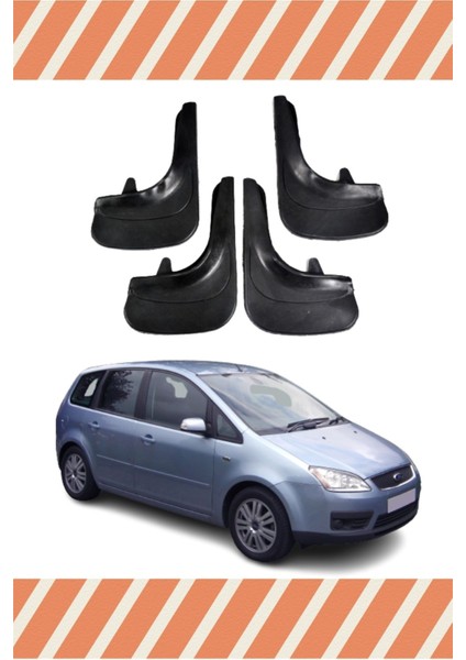 Hg Ford C Max Racing Yazılı 4'lü Tozluk Çamurluk Paçalık