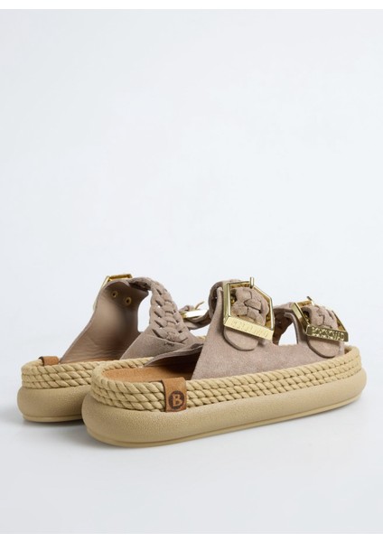 Kahve Kadın Süet + Deri Terlik SYDOR12-00025 fiyatları