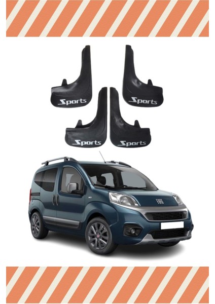 Fiat Fiorino Tüm Kasalar Sports Yazılı 4'lütozluk Çamurluk Paçalık