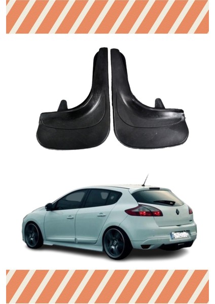 Renault Megane 3 Hb 2010-2016 2'li Tozluk Çamurluk Paçalık