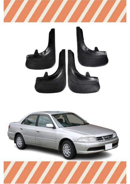 Yb Toyota Carina 4'lü Tozluk Çamurluk Paçalık