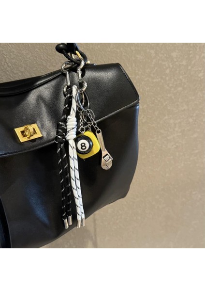 Zarif Anti-Kayıp Araba Anahtarlık Okul Çantası Çekicilik Bebek Yaratıcı Erkek ve Kadın Çift Yıldız Ayı Anahtarlık (Yurt Dışından)