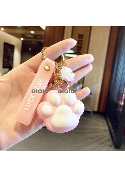 Zarif Sevimli Yün Domuzcuk Anahtarlık Okul Çantası Kolye Bebek Araba Anahtarlık Çekicilik (Yurt Dışından)