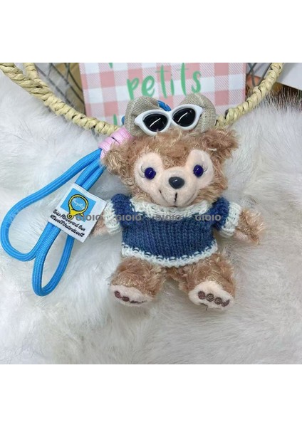 Peluş Oyuncaklar Küçük Su Samuru Koala Ayı Anahtarlık Bebek Capya Nefes Alan Ayı Bebekleri (Yurt Dışından)