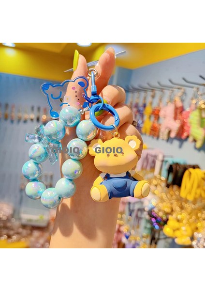 Zarif Sevimli Yün Anahtarlık Kitap Çantası Çekicilik Bebek Araba Anahtarlık Çekicilik (Yurt Dışından)