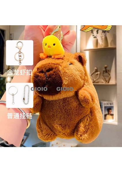 Iyi Şanslar Bebek Sevimli Karikatür Peluş Bebek Çanta Kolye Kız Öğrenci Bebek Asılı Anahtar (Yurt Dışından)