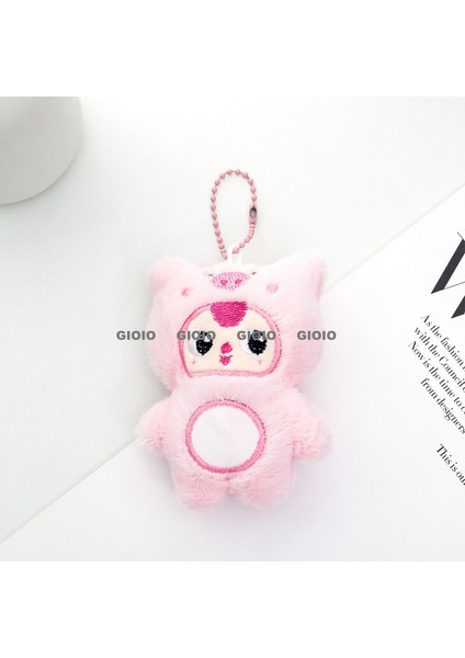 Sevimli Peluş Küçük Kolye Diy Takı Aksesuarları Broş Sırt Çantası Çekicilik Peluş Anahtarlık (Yurt Dışından)