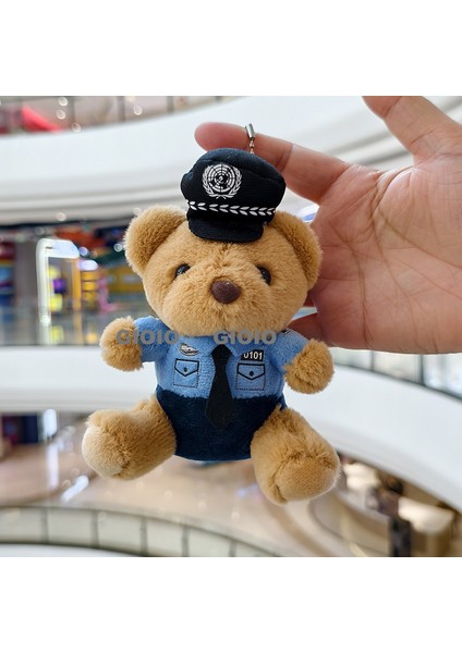 Aşk Meng Guo Bao Kolye Peluş Oyuncak Bebek Çanta Anahtarlık Bebek Karikatür Bebek (Yurt Dışından)