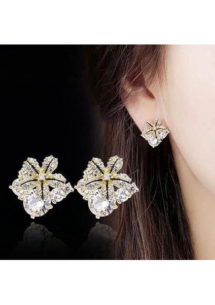 Şıklığınızı Tamamlayan Taşlı Küpe