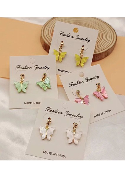 Şık Kelebek Model Kadın Küpe - Zarafetinizi Tamamlayın! fırsatları