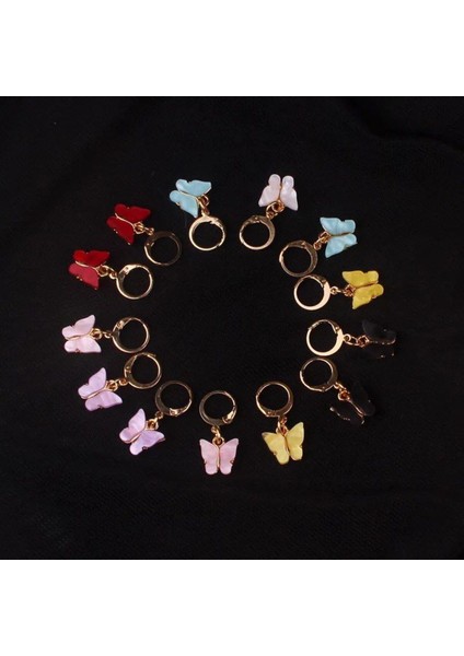 Şık Kelebek Model Kadın Küpe - Zarafetinizi Tamamlayın! indirimleri