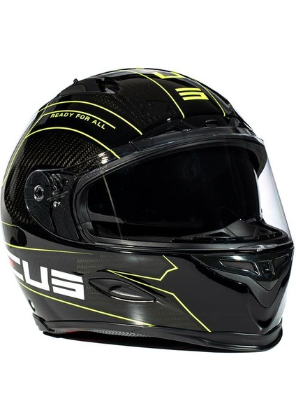 ZS-1800B Gloss Carbon Am8 Fluo Yellow Kapalı Kask fiyatları