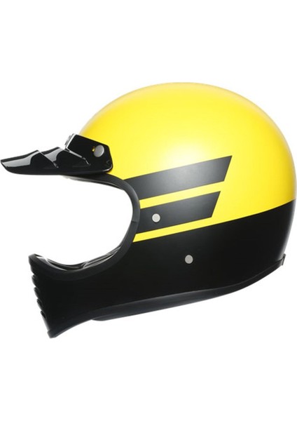 X101 Multi Dust Matt Yellow Kapalı Kask indirimleri