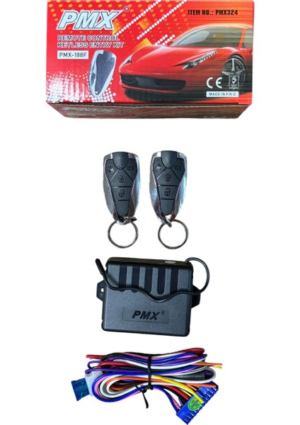 12 Volt Uzaktan Kumanda Açma Kapama Merkezi Kilit Pmx 324