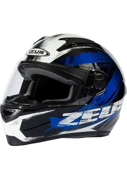ZS-811A AL8 Black Blue Kapalı Kask indirimleri