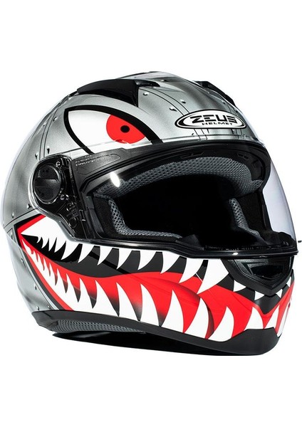 ZS-811A Al-38 Slv Black Kapalı Kask fiyatları