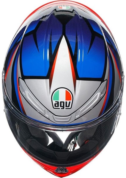 K6 S Slashcut Blue Red Kapalı Kask fırsatları