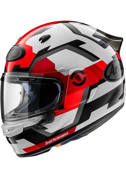 Quantic Face Red Kapalı Kask