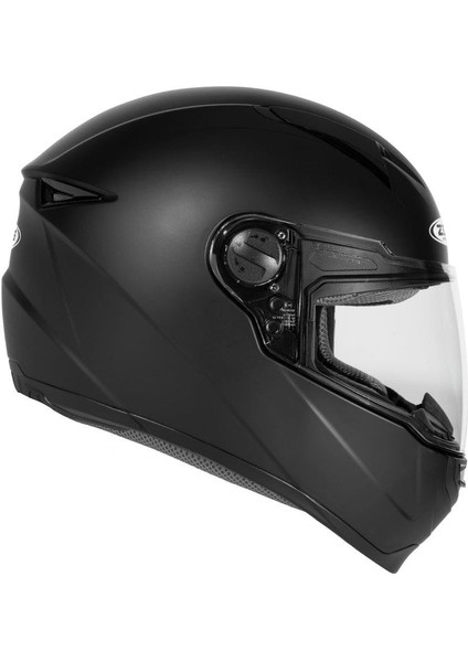 ZS-811A Matt Black Kapalı Kask